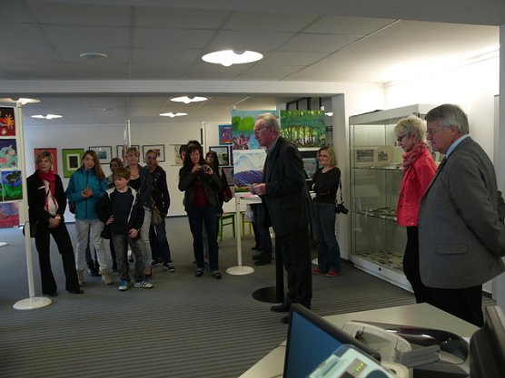 Ausstellungser&ouml;ffnung (Foto: Ilka K&uuml;hn)