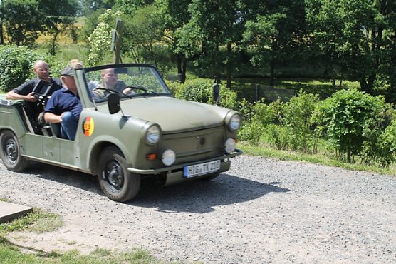 Sendung mit der Maus - Dreharbeiten (Foto: Grenzmuseum)