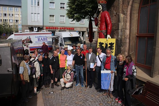 Auf dem Weg nach Rom wurde in Nordhausen halt gemacht (Foto: An)