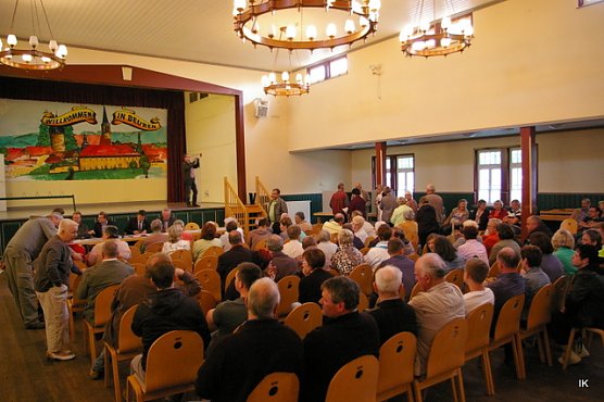 B&uuml;rgerversammlung in Beuren (Foto: Ilka K&uuml;hn)