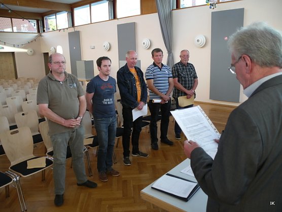 Verpflichtung des neuen Ortsrates (Foto: Ilka K&uuml;hn)