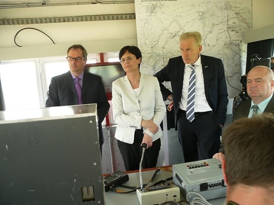 Im Beobachtungsturm (Foto: Ilka K&uuml;hn)