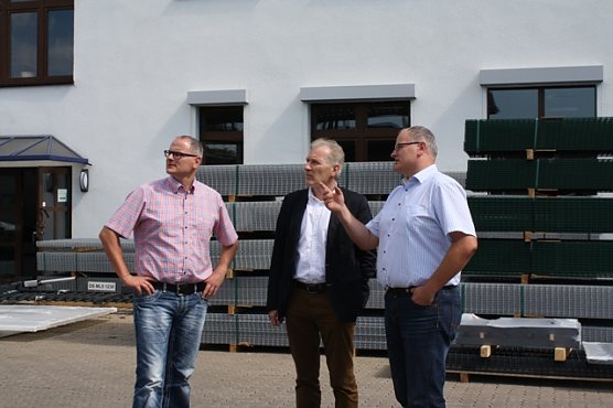 Zu Besuch bei der TAM (Foto: Heike Rogge)