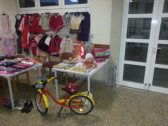 Kleiderb&ouml;rse in Bischofferode (Foto: D. Redemann)