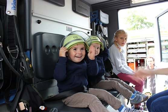 Bei der Feurwehr (Foto: Feuerwehr Heiligenstadt)