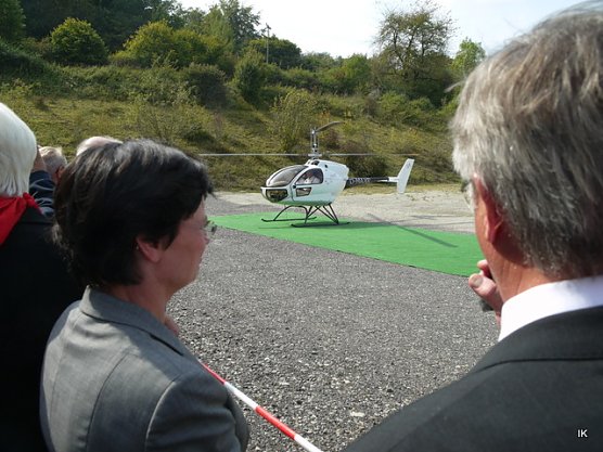 Hubschrauberlandung (Foto: Ilka Kühn) Hubschrauberlandung (Foto: Ilka Kühn)