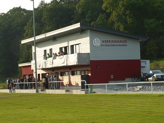 Neues Vereinshaus in Beuren (Foto: Ilka K&uuml;hn)