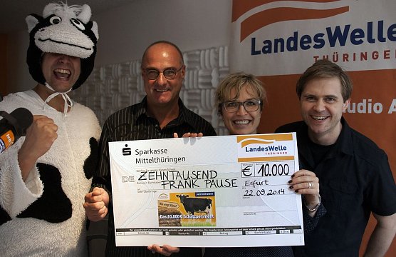 Gewonnen (Foto: Landeswelle) Gewonnen (Foto: Landeswelle)