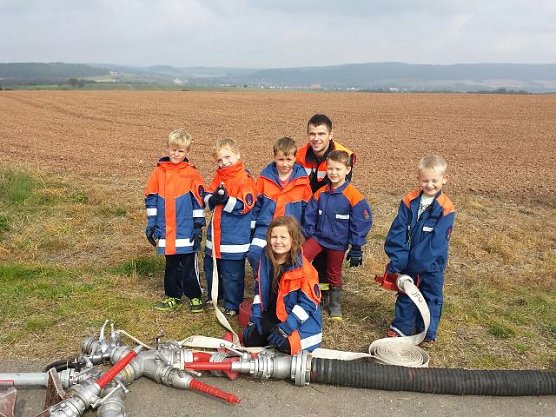 Die Leinefelder an der Station Ger&auml;tekuppeln (Foto: Florian Hartung)