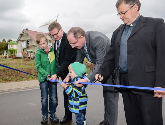 Einweihung neues Wohngebiet (Foto: Rafaela Möhl) Einweihung neues Wohngebiet (Foto: Rafaela Möhl)