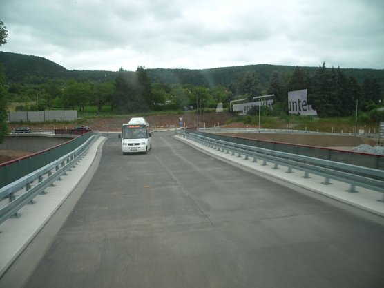 Westspange - Brücke (Foto: Ilka Kühn) Westspange - Brücke (Foto: Ilka Kühn)