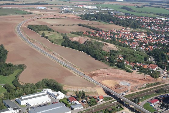 Westzubringer in Heiligenstadt (Foto: Straßenbauamt Lfd) Westzubringer in Heiligenstadt (Foto: Straßenbauamt Lfd)