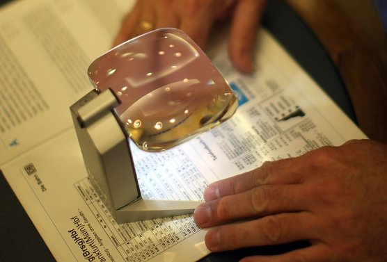 Vergr&ouml;&szlig;ernde Lesehilfen (Foto: privat)