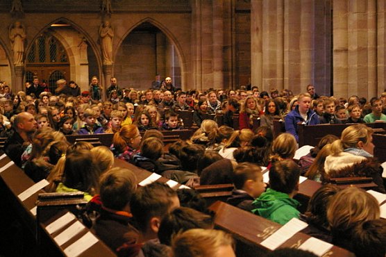 Gottesdienst Bergschule (Foto: Ilka K&uuml;hn)