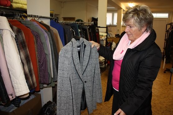 Kleiderkammer (Foto: Elke Sagorski) Kleiderkammer (Foto: Elke Sagorski)