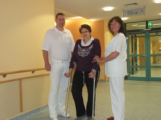 Knieendoprothese eingesetzt (Foto: EK)