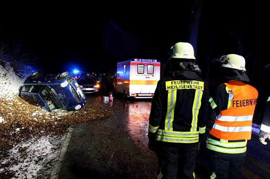 Unfall (Foto: Feuerwehr Heiligenstadt) Unfall (Foto: Feuerwehr Heiligenstadt)