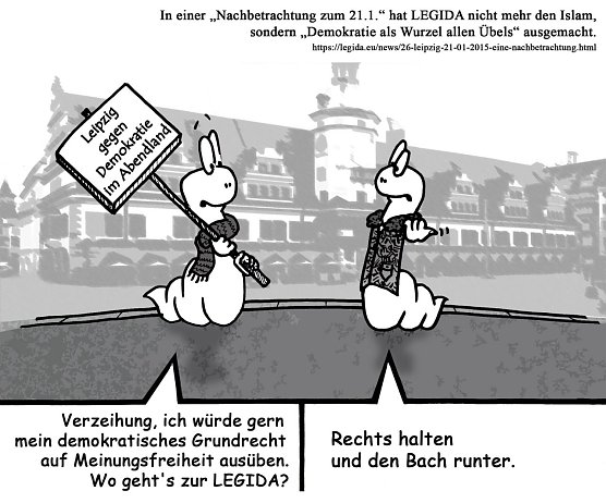 Cartoon (Foto: R. Winter) Cartoon (Foto: R. Winter)