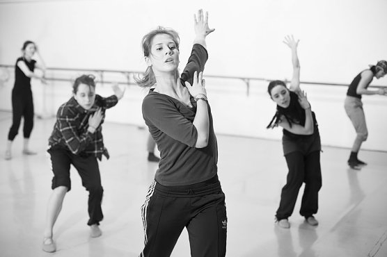 mpressionen aus den Proben zu Die vier Jahreszeiten noch ohne Kost&uuml;me (Foto: Till)