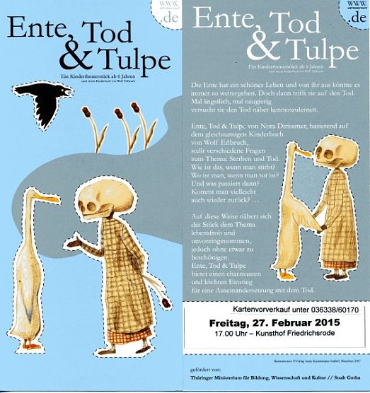 "Ente, Tod und Tulpe" (Foto: Kunsthof Friedrichsrode)