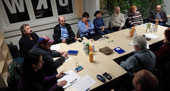 Reedaktionskonferenz beim OKN (Foto: OKN/Witzel)