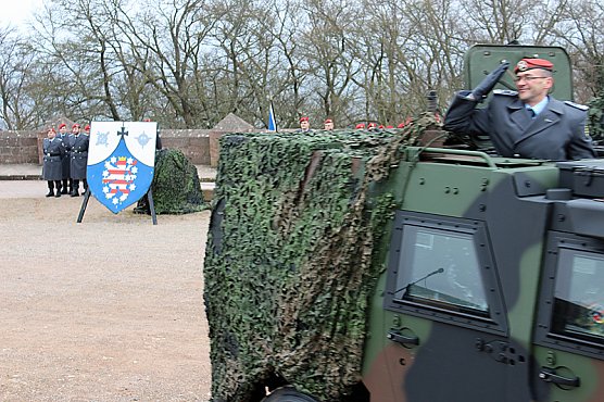 Es war eine wunderschöne Zeit - Kommandoübergabe am Kyffhäuser (Foto: Karl-Heinz Herrmann) Es war eine wunderschöne Zeit - Kommandoübergabe am Kyffhäuser (Foto: Karl-Heinz Herrmann)