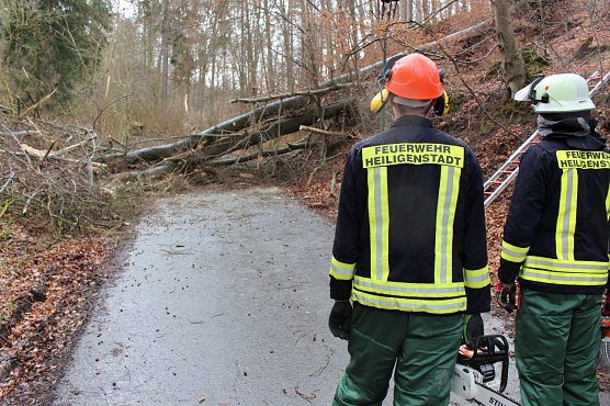 Sturmeinsatz (Foto: Feuerwehr Heiligenstadt)