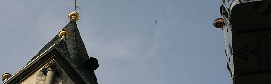 Hoch oben: Bernhard Wehner zum 60. Geburtstag (Foto: Ilka K&uuml;hn)