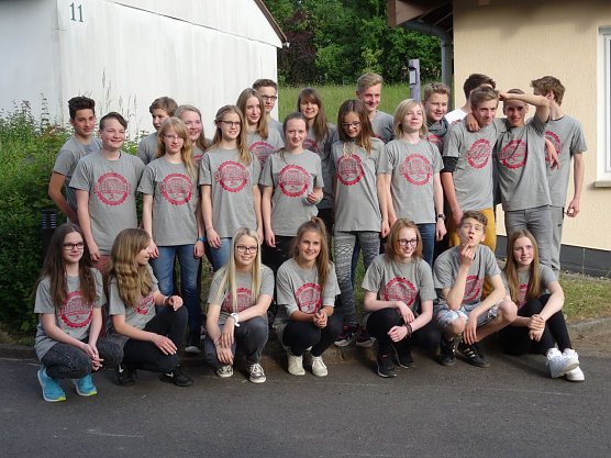 Klasse 8b (Foto: Ilka K&uuml;hn)