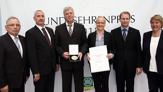 Auszeichnung Helbings (Foto: DLG) Auszeichnung Helbings (Foto: DLG)