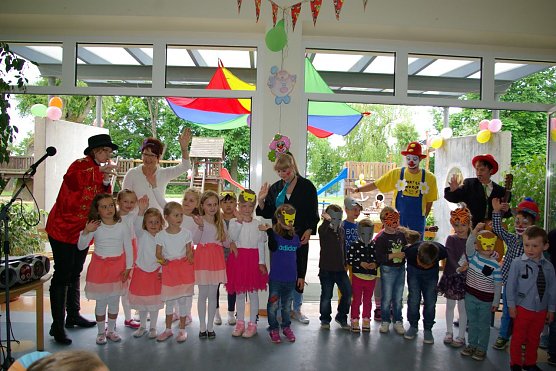 Sommerfest im Kindergarten  (Foto: Steffi Paukstadt)