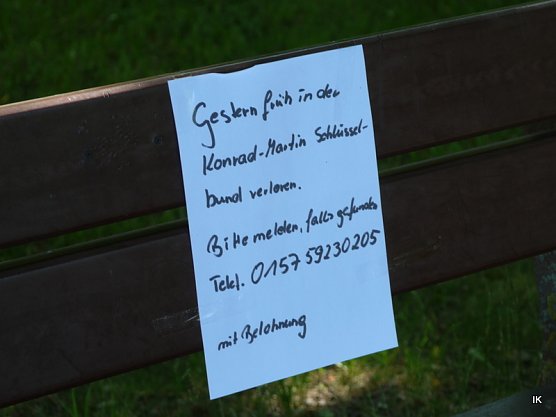 Schl&uuml;ssel verloren (Foto: Ilka K&uuml;hn)