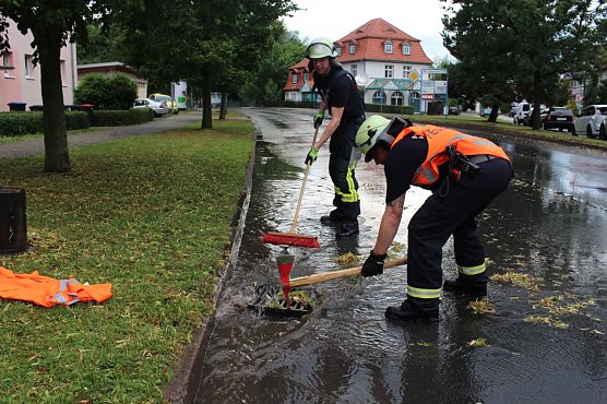 Dingelst&auml;dter Stra&szlig;e (Foto: Feuerwehr Heiligenstadt)