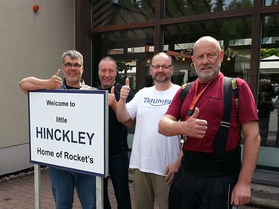 Die Organisatoren: von links Holger Sprenger, Andreas Colberg, Volker Kram und Joachim Lasch. (Foto: Foto: Ulrike Kerlin und Sue Schneiter)