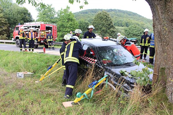 &Uuml;bung (Foto: Franz Bierschenk)