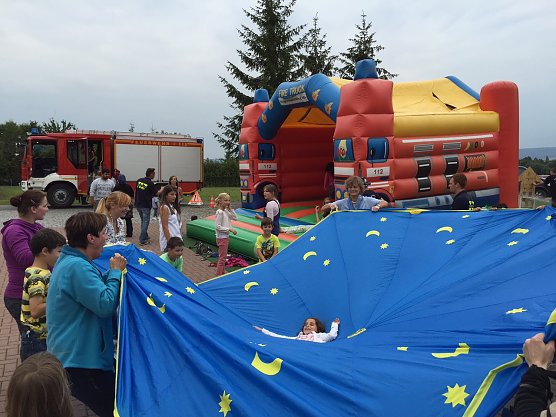Nachmittag mit der Feuerwehr (Foto: Ulrike Fricke)