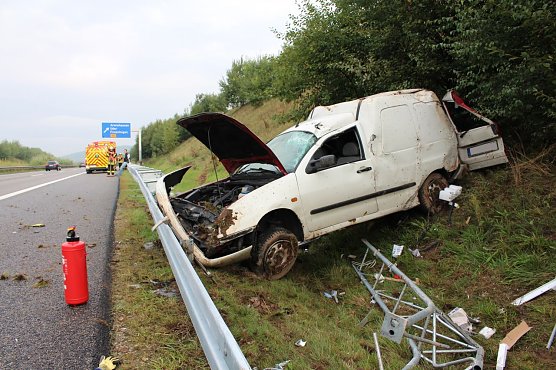 Unfallauto (Foto: Feuerwehr Heiligenstadt)