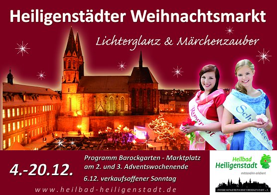 Heiligenst&auml;dter Weihnachtsmarkt (Foto: Tourist-Info)