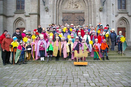 Sternsinger in Leinefelde (Foto: Ilka K&uuml;hn)