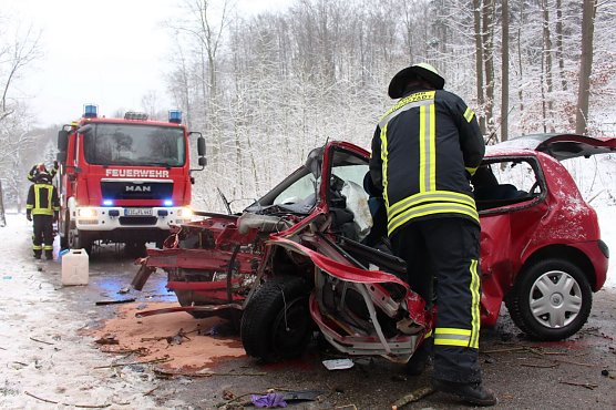Unfall Flinsberg (Foto: Feuerwehr Heiligenstadt)