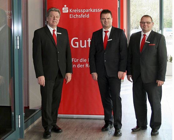 Vorstand der Kreissparkasse (Foto: A. Klingebiel) Vorstand der Kreissparkasse (Foto: A. Klingebiel)