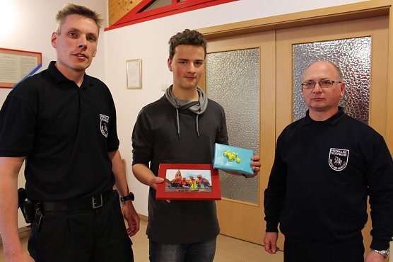 Verabschiedung (Foto: Jugendfeuerwehr Heilbad Heiligenstadt)