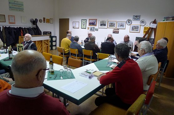 Versammlung des Arion M&auml;nnergesangsvereins (Foto: Werner Probst)