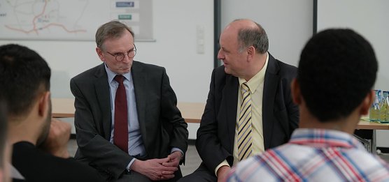 Kay Senius, Helmut Peter (Foto: nnz)