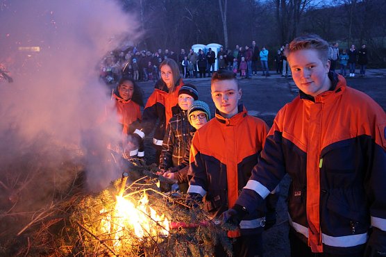 Osterfeuer (Foto: Feuerwehr Heiligenstadt) Osterfeuer (Foto: Feuerwehr Heiligenstadt)