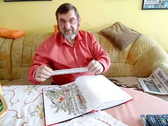 Sammelt auch alles &uuml;ber den Fu&szlig;ball in Leinefelde (Foto: Ilka K&uuml;hn)