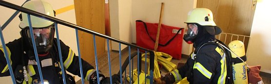 &Uuml;bung (Foto: Feuerwehr Heiligenstadt)