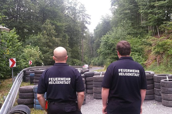 Feuerwehreinsatz Iberg-Rennen (Foto: Feuerwehr Heiligenstadt)