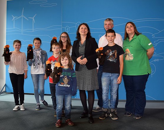 Gewinner im Malwettbewerb (Foto: Christian Enders, Umweltministerium) Gewinner im Malwettbewerb (Foto: Christian Enders, Umweltministerium)