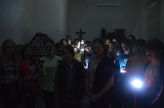 Nachts im Museum (Foto: Rüdiger Eckart) Nachts im Museum (Foto: Rüdiger Eckart)